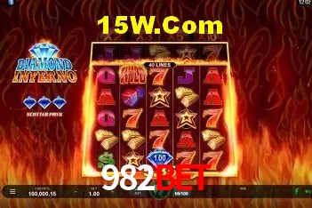 Interface moderna da plataforma 982Bet